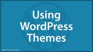 Using WordPress Themes