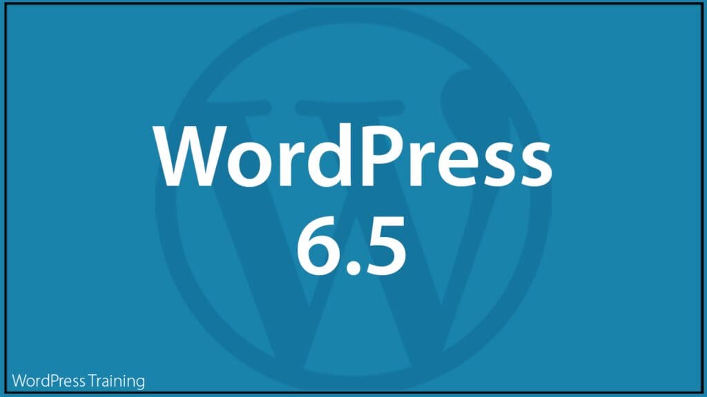 WordPress 6.5